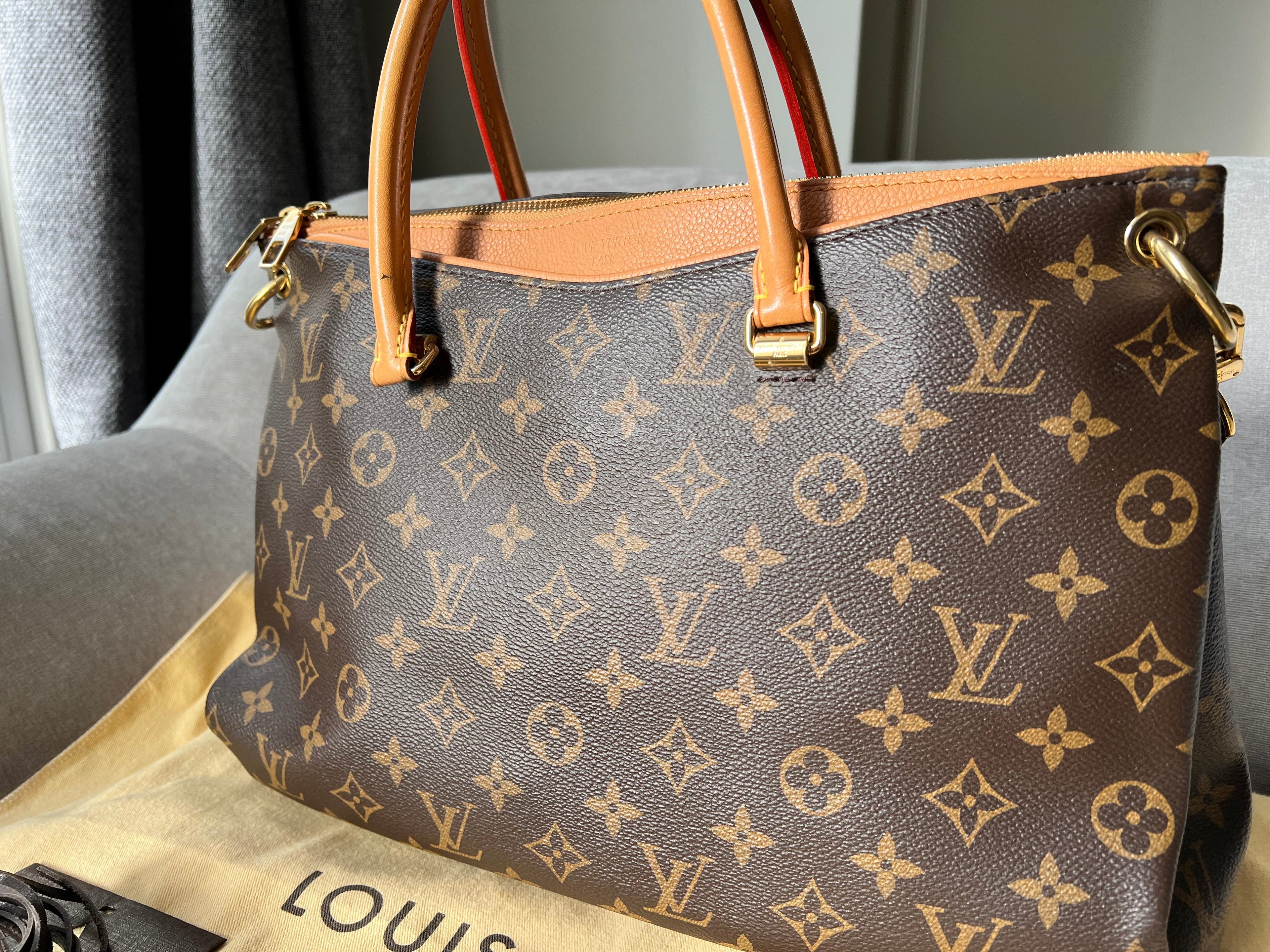 Louis Vuitton Pallas Tote in Monogram (RRP £1960)