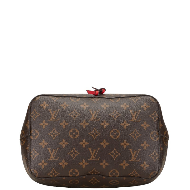 Louis Vuitton Monogram Neonoe Shoulder Bag M44021 Coquimbo Red Brown PVC Leather  Louis Vuitton