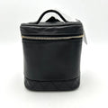 CHANEL Calfskin Cosmetic Van Bag Black ch7727ds