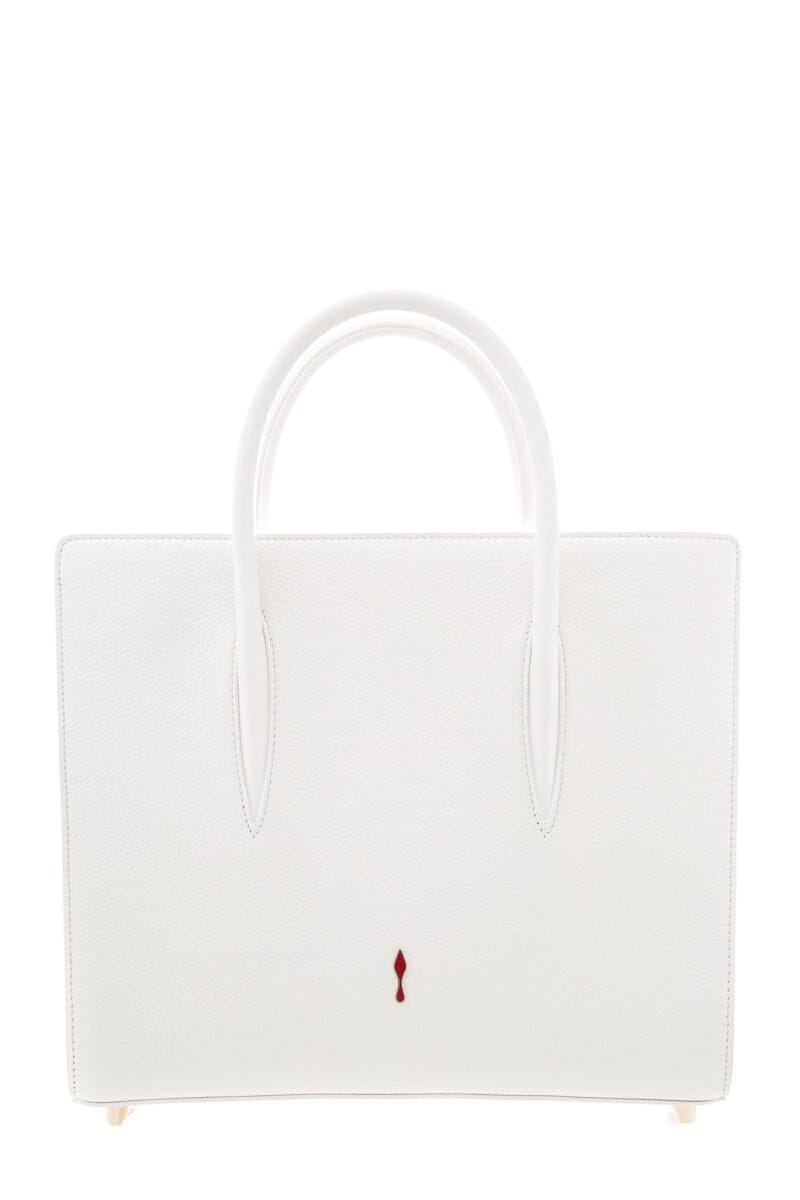 Christian Louboutin White Paloma Medium Handbag