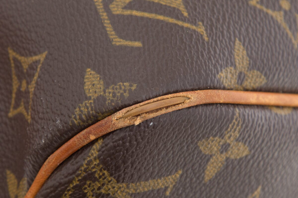 Louis Vuitton Brown Canvas Monogram Revamped Fringe Handbag