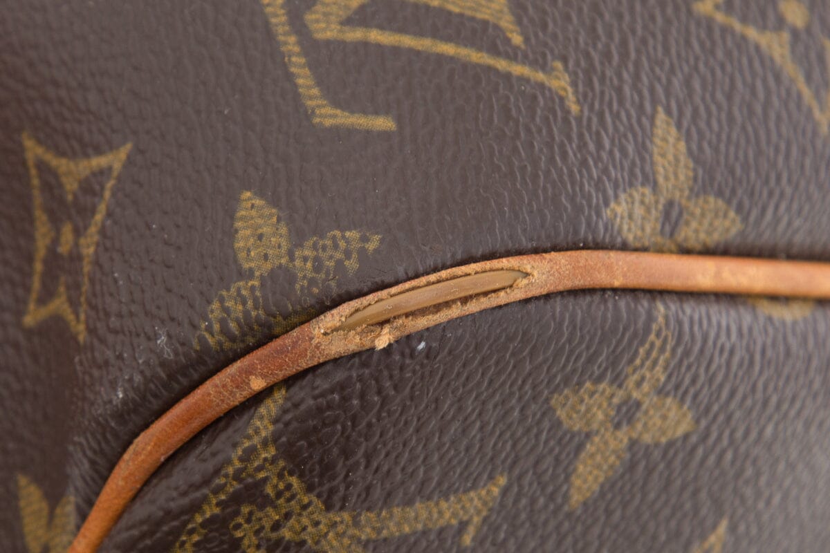 Louis Vuitton Brown Canvas Monogram Revamped Fringe Handbag