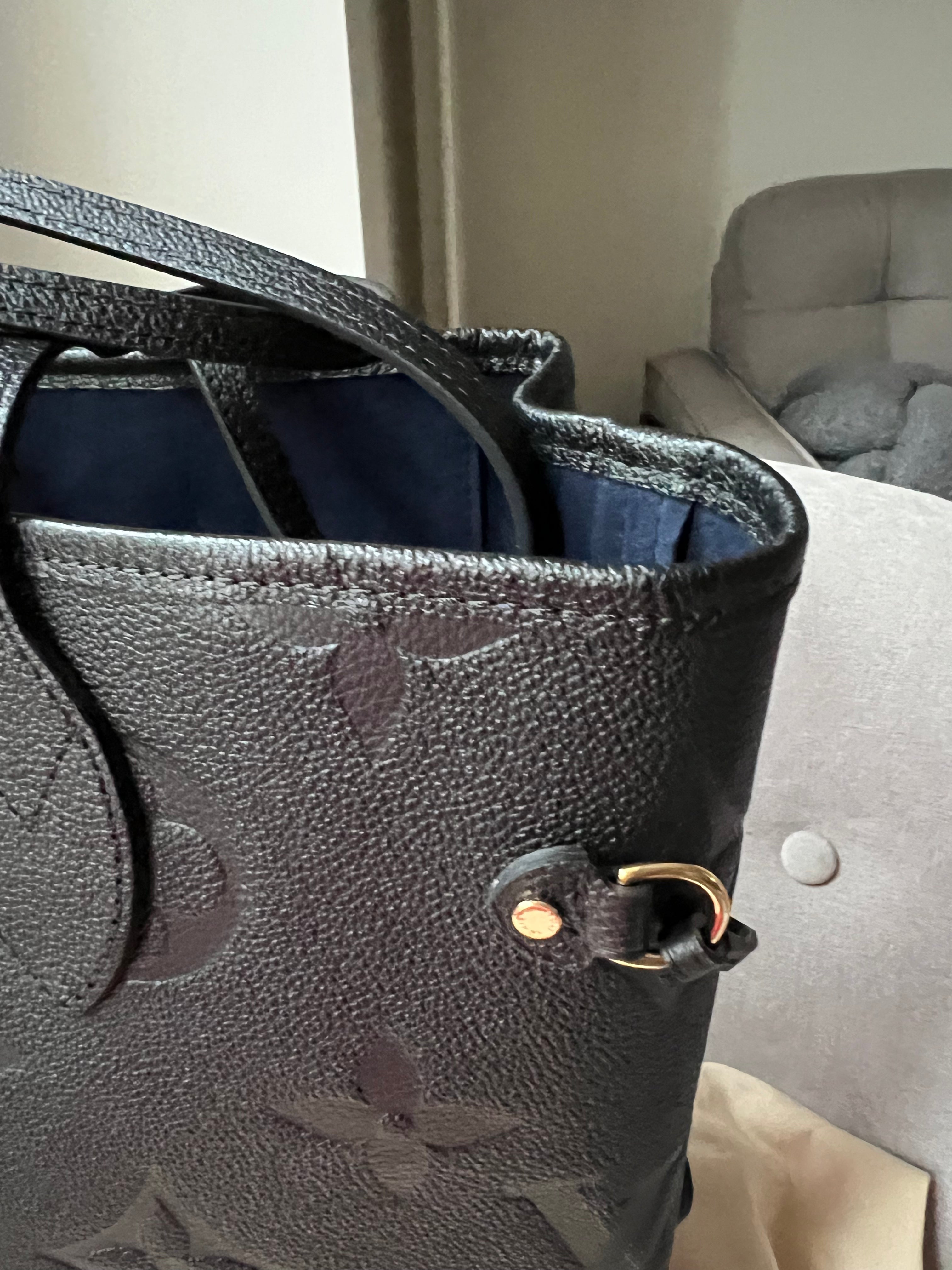 Louis Vuitton Neverfull MM Black Empreinte (RRP £1,940)