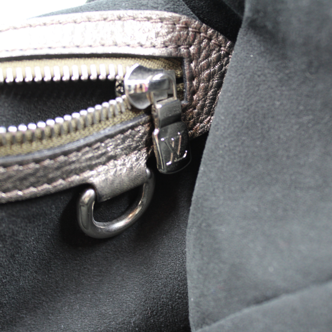 Louis Vuitton Mahina XL Sable Top Handle Bag