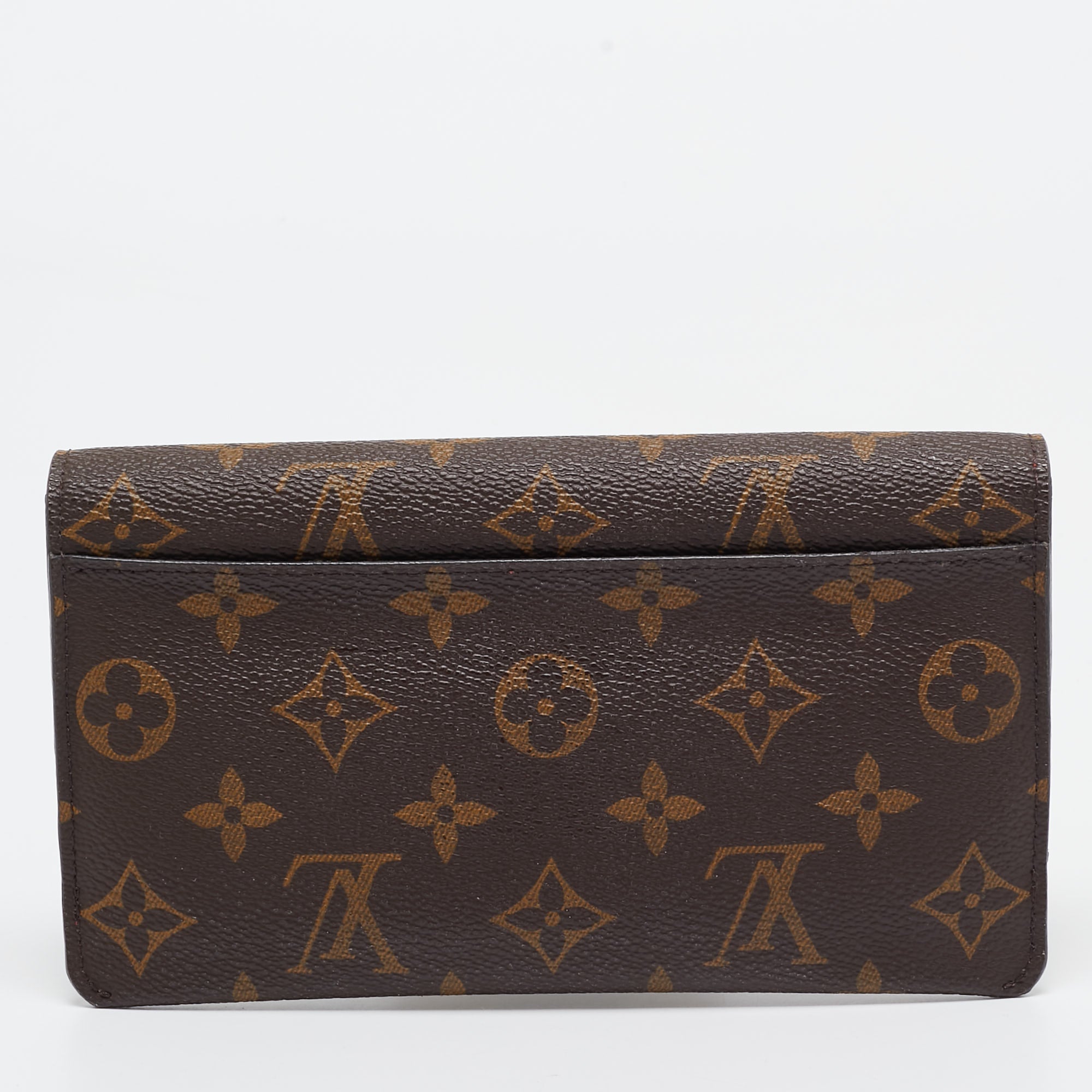 Louis Vuitton Monogram Canvas Sarah Wallet..
