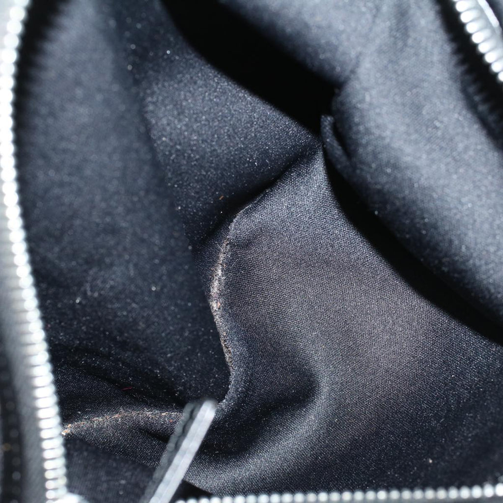 FENDI Mamma Baguette Shoulder Bag Nylon Black 53012