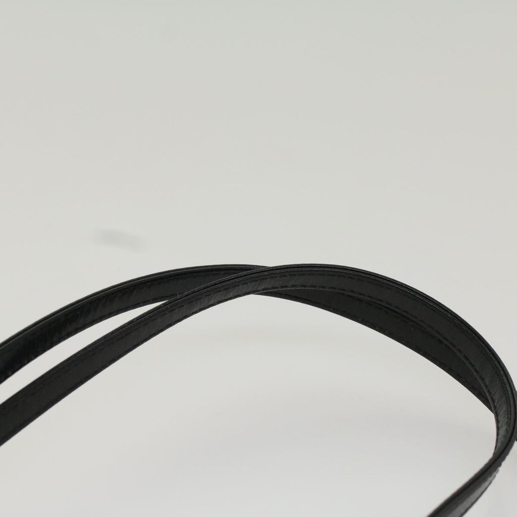 FENDI Mamma Baguette Shoulder Bag Nylon Black 53012