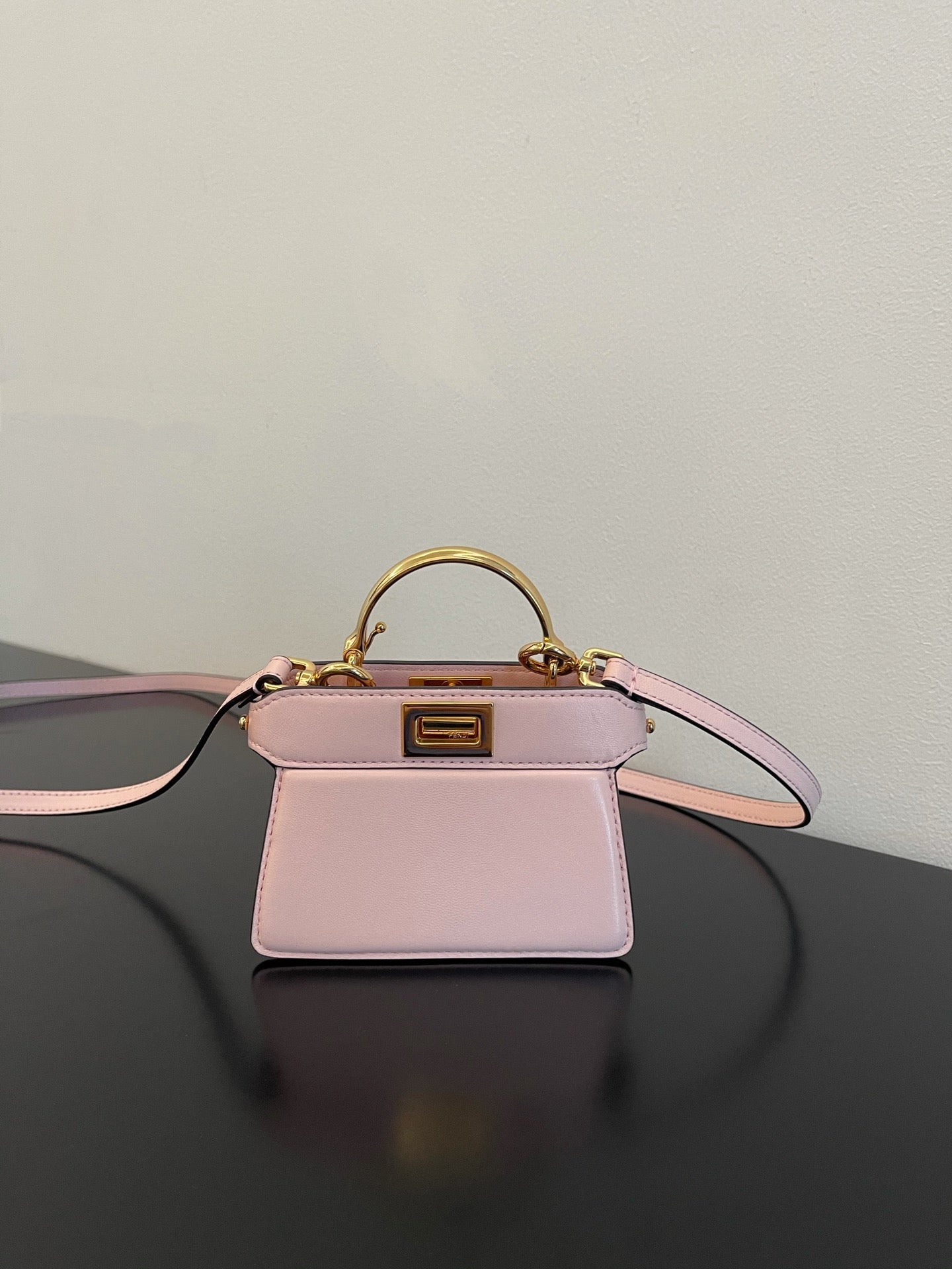 FI GlamI ISeeU Petite Light Pink Micro Bag For Woman 11cm/4.5in