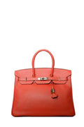HermÃƒÆ’Ã‚Â¨s Birkin 35 Candy Rose Jaiperr Epsom GHW  Handbag