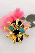 Broche soleil Lacroix