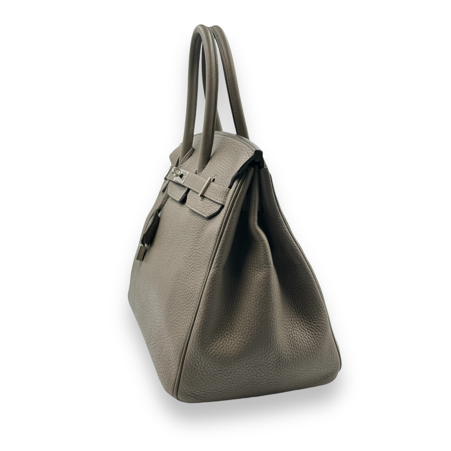 HermÃƒÆ’Ã‚Â¨s Birkin 35 Etain Clemence Palladium