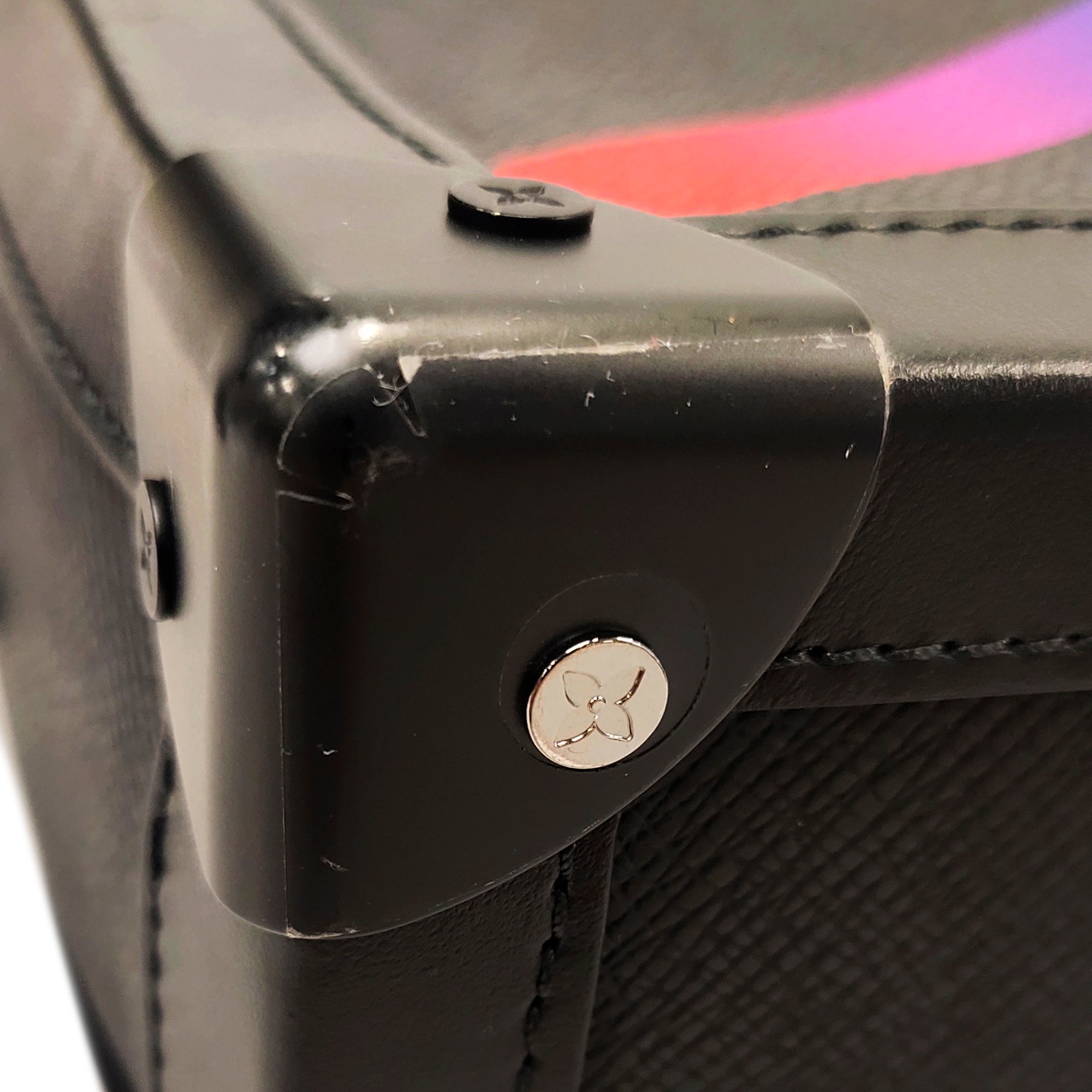 Louis Vuitton Soft Trunk Rainbow Printed TaÃƒÆ’Ã‚Â¯ga Leather