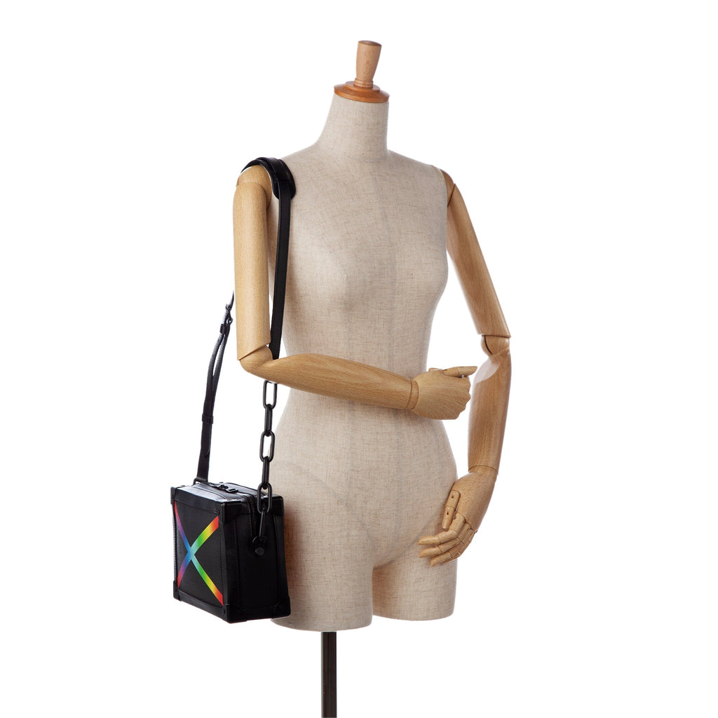 Louis Vuitton Soft Trunk Rainbow Printed TaÃƒÆ’Ã‚Â¯ga Leather