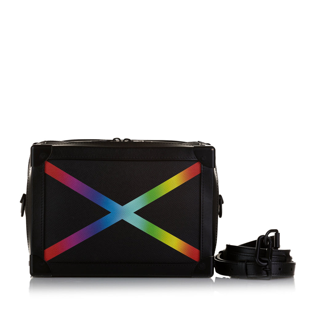 Louis Vuitton Soft Trunk Rainbow Printed TaÃƒÆ’Ã‚Â¯ga Leather