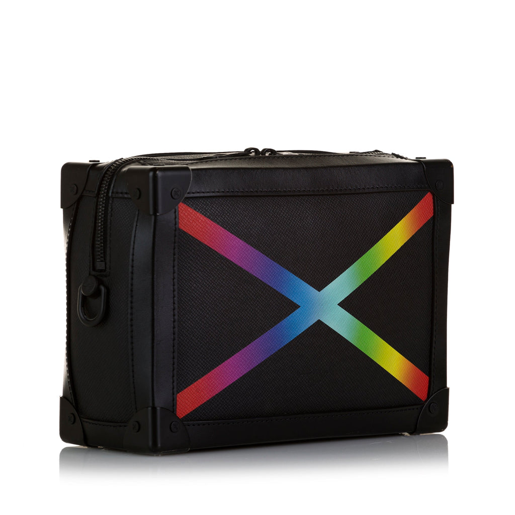 Louis Vuitton Soft Trunk Rainbow Printed TaÃƒÆ’Ã‚Â¯ga Leather