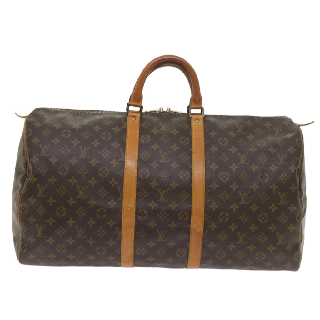 Louis Vuitton Keepall 55  Canvas Travel Bag ()
