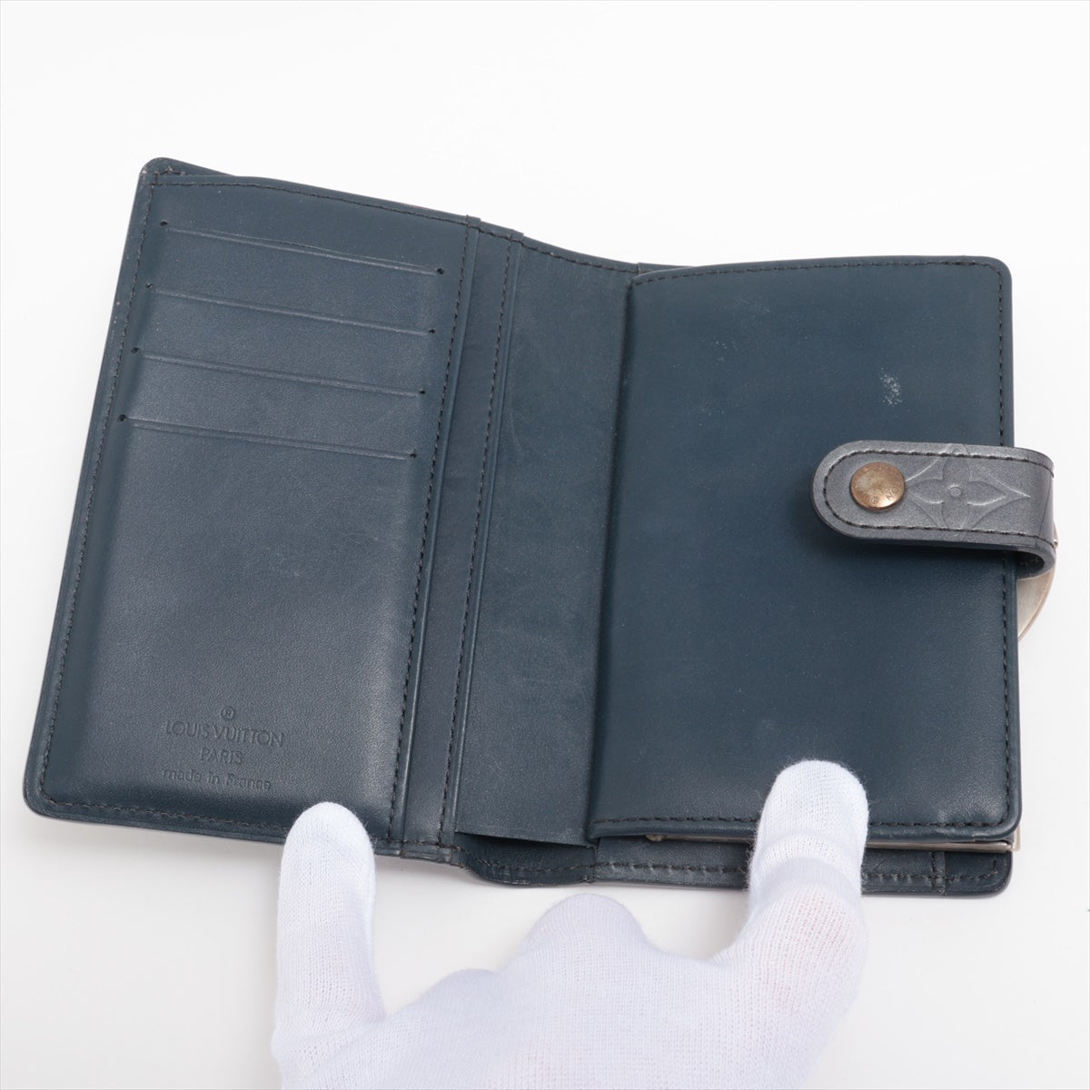 Louis Vuitton Monogram Mat Portefolio Vienova M65155 Hawk Shredded
