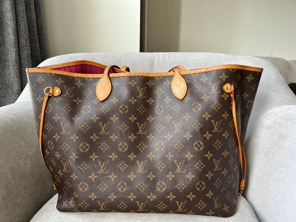 Louis Vuitton Neverfull GM Monogram Pivoine Interior (RRP £1,460)