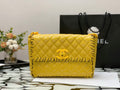 CHLVinyl Classic Yellow Shoulder bag For Women 29cm/11.5in
