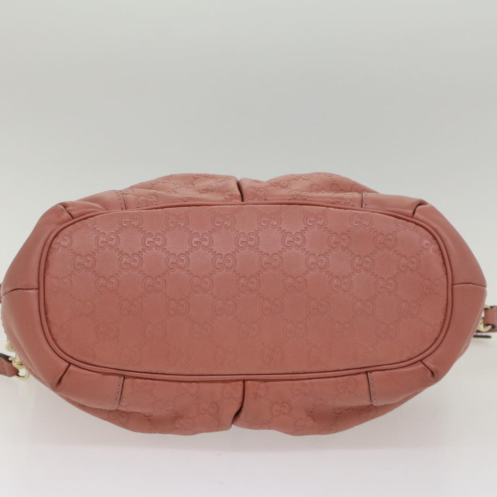 GUCCI GG Canvas Guccissima Hand Bag 2way Pink 247902 54115
