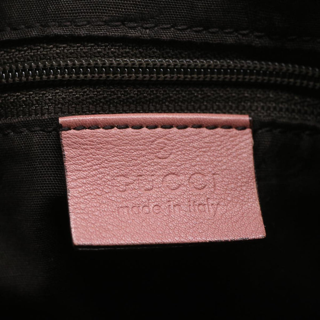 GUCCI GG Canvas Guccissima Hand Bag 2way Pink 247902 54115