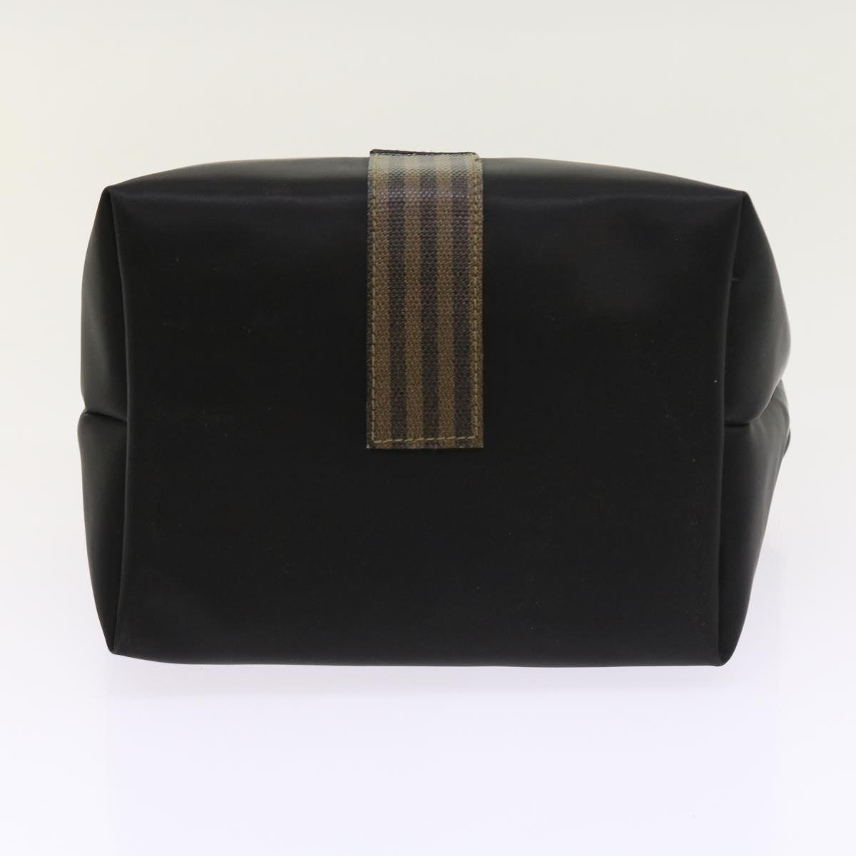 FENDI Pouch Pecan Canvas Black 54116