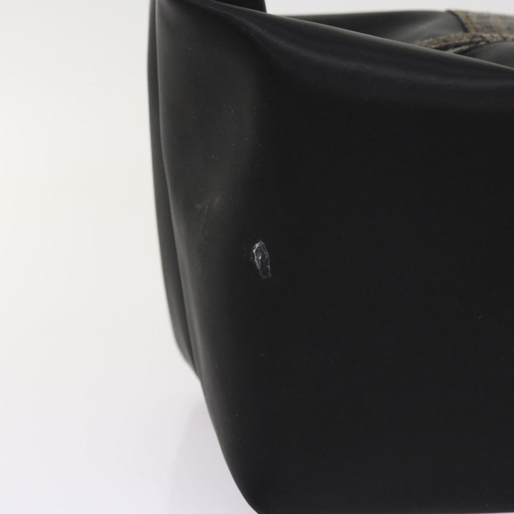 FENDI Pouch Pecan Canvas Black 54116