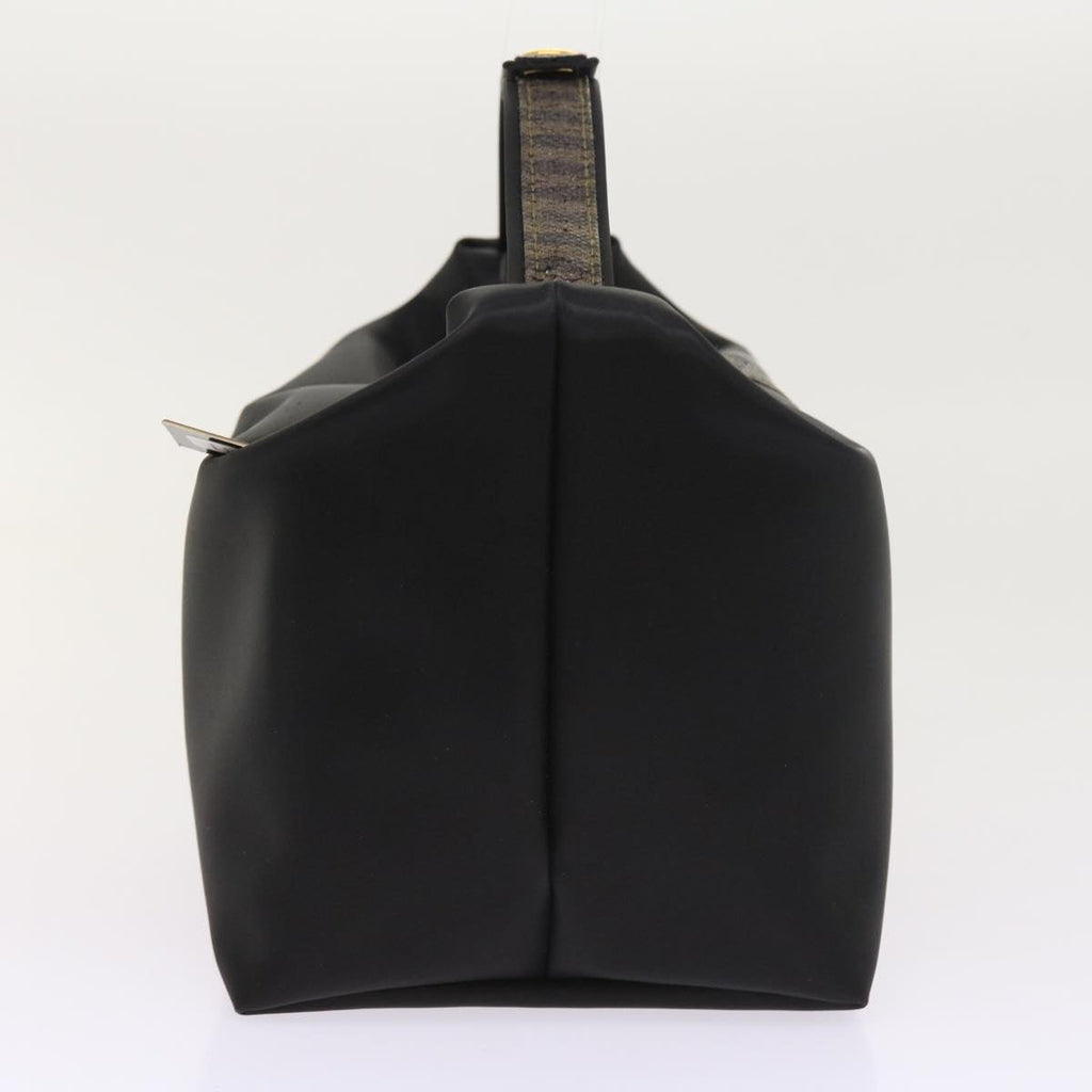 FENDI Pouch Pecan Canvas Black 54116