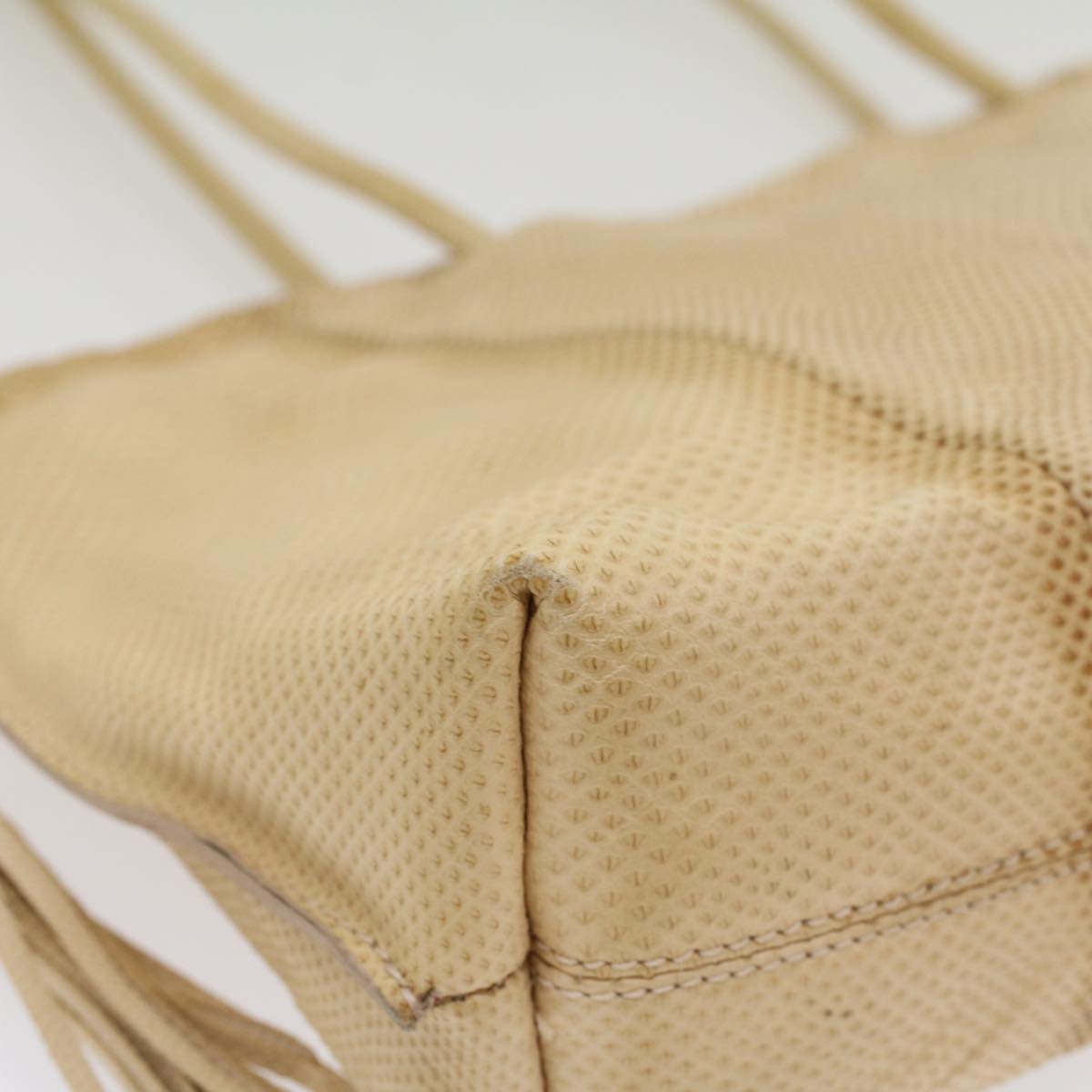GUCCI Shoulder Bag Leather Beige 001 4403 344 54117