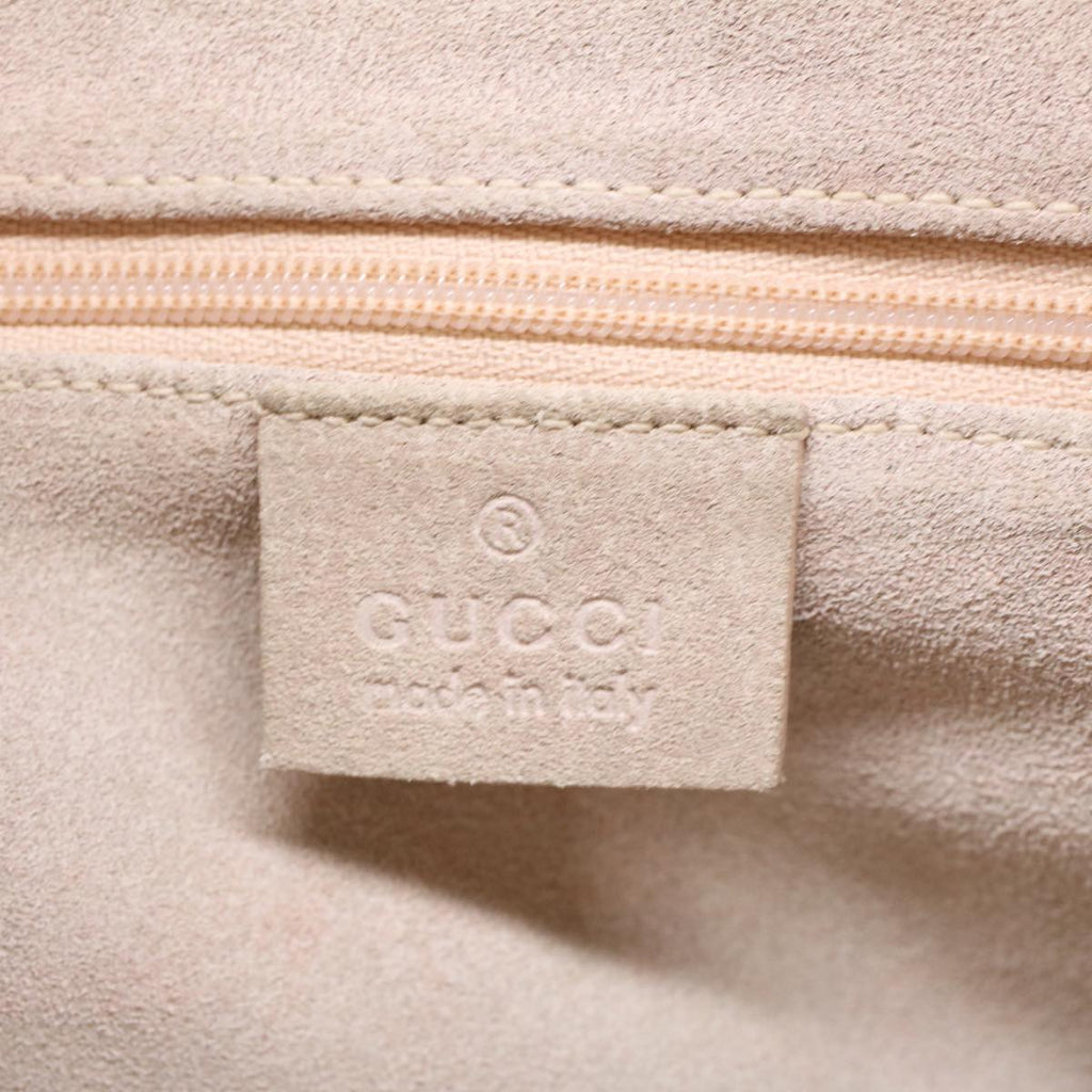 GUCCI Shoulder Bag Leather Beige 001 4403 344 54117