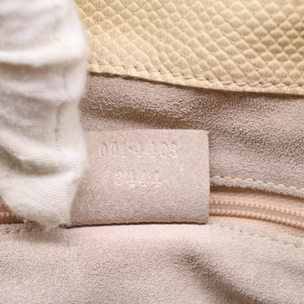 GUCCI Shoulder Bag Leather Beige 001 4403 344 54117