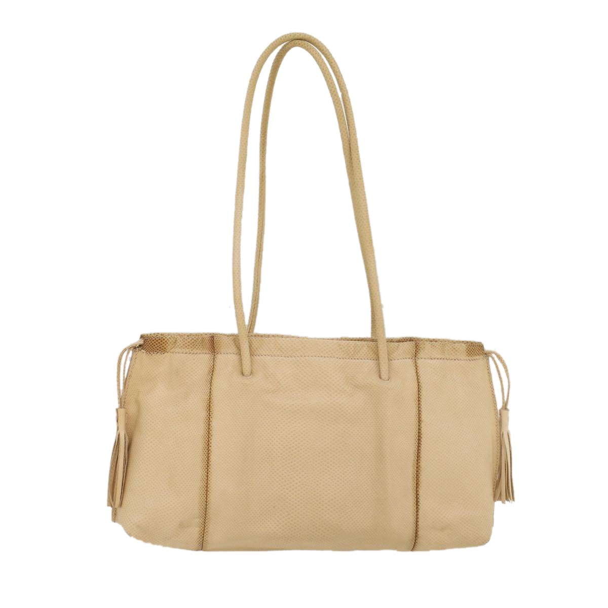 GUCCI Shoulder Bag Leather Beige 001 4403 344 54117