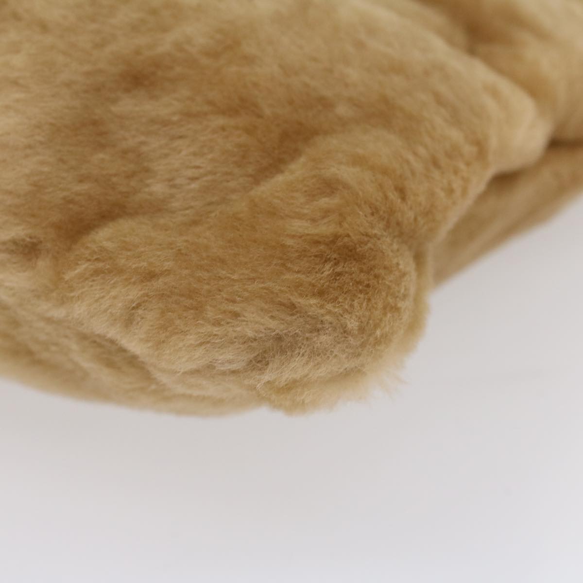 FENDI Shoulder Bag fur Brown 54120
