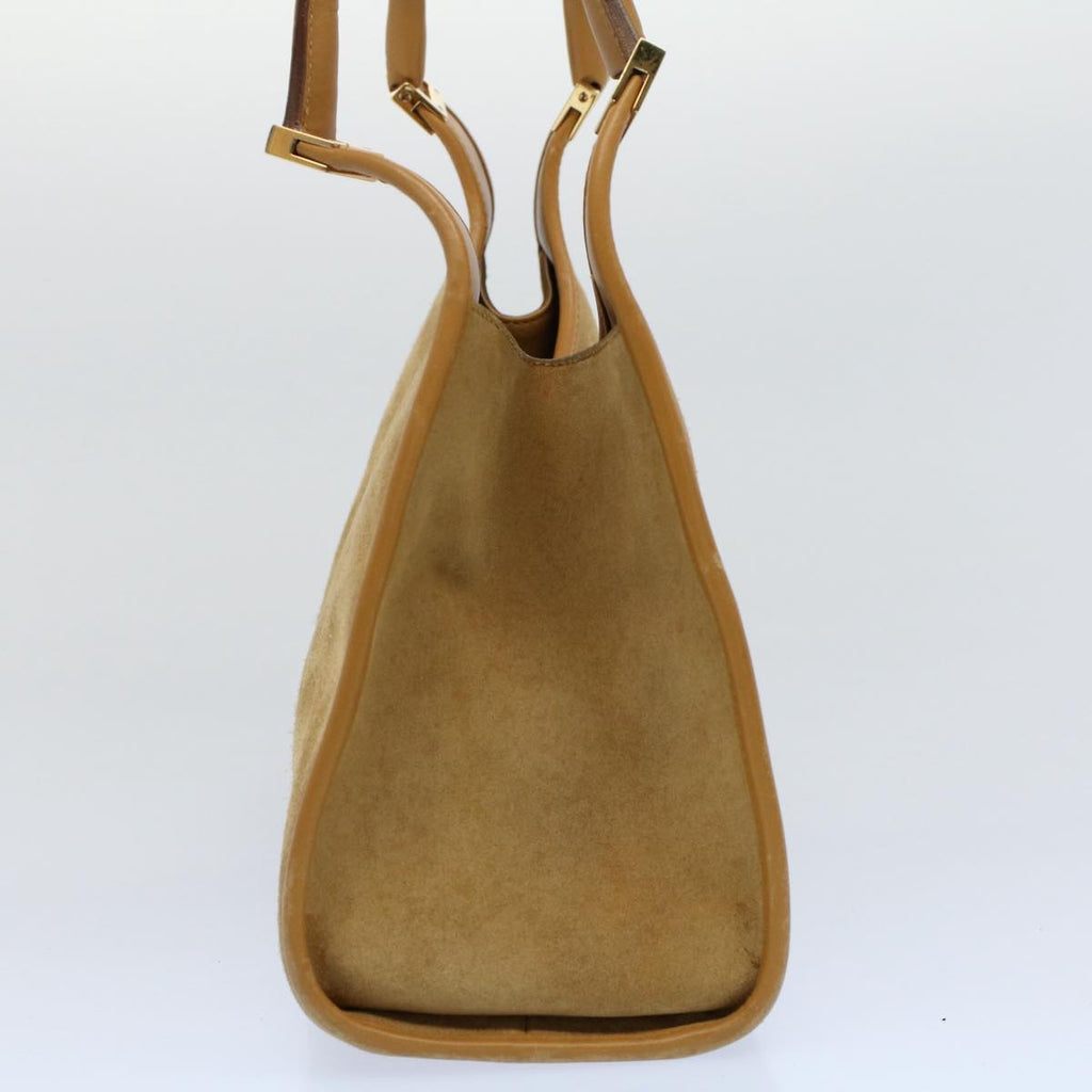GUCCI Jackie Hand Bag Suede Beige 002 1067 54144