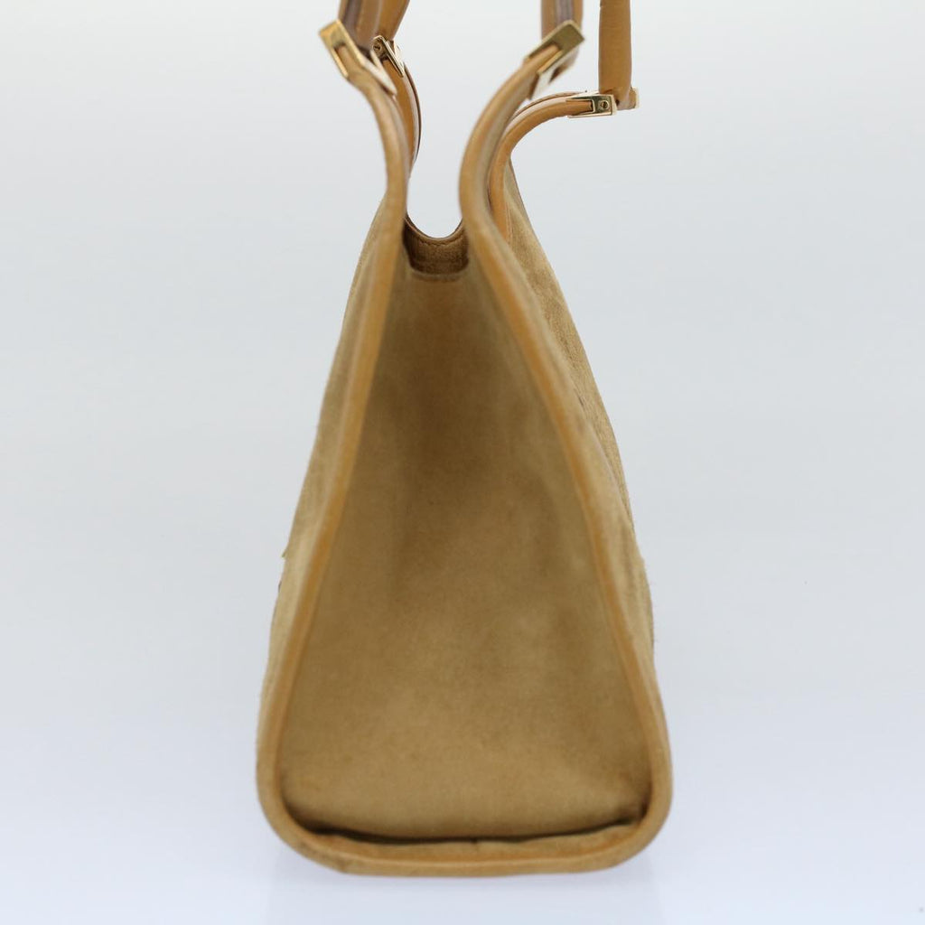 GUCCI Jackie Hand Bag Suede Beige 002 1067 54144