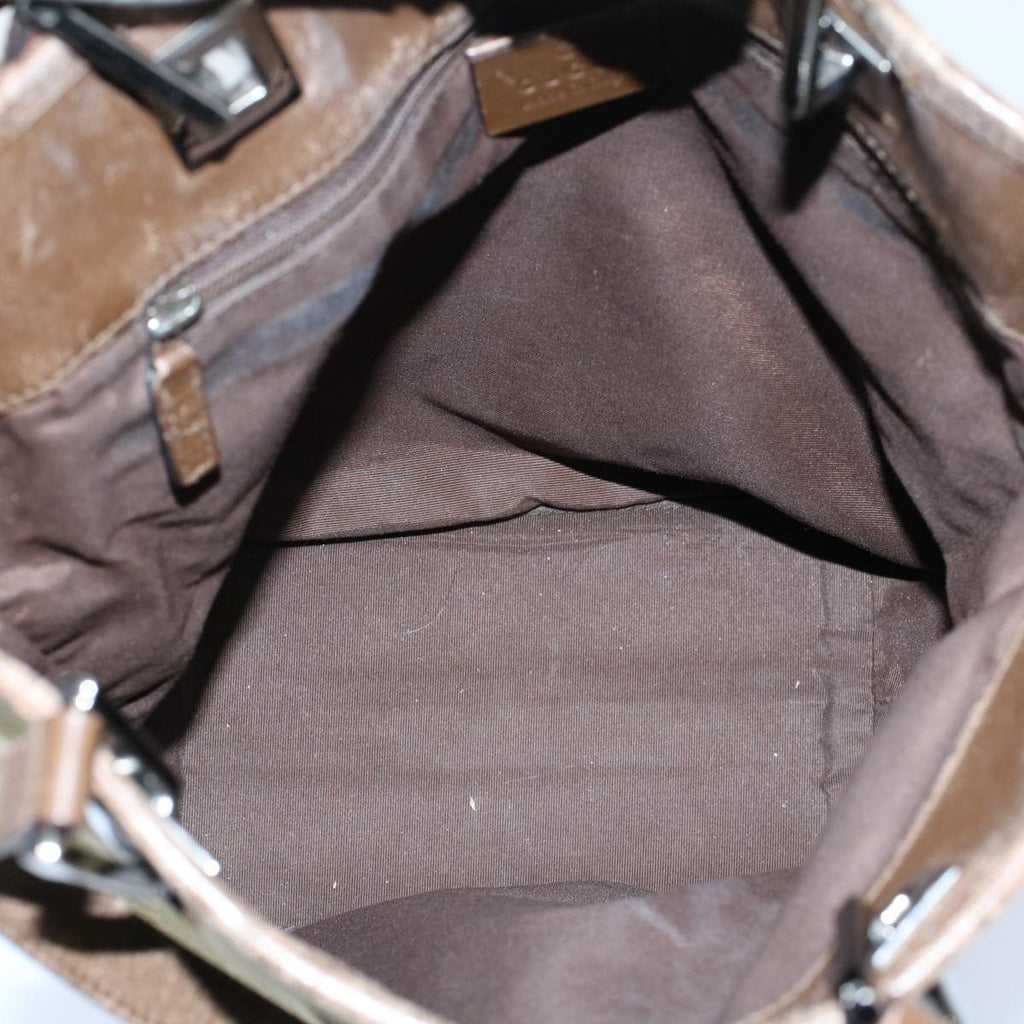 GUCCI GG Canvas Tote Bag Beige 141470 54323