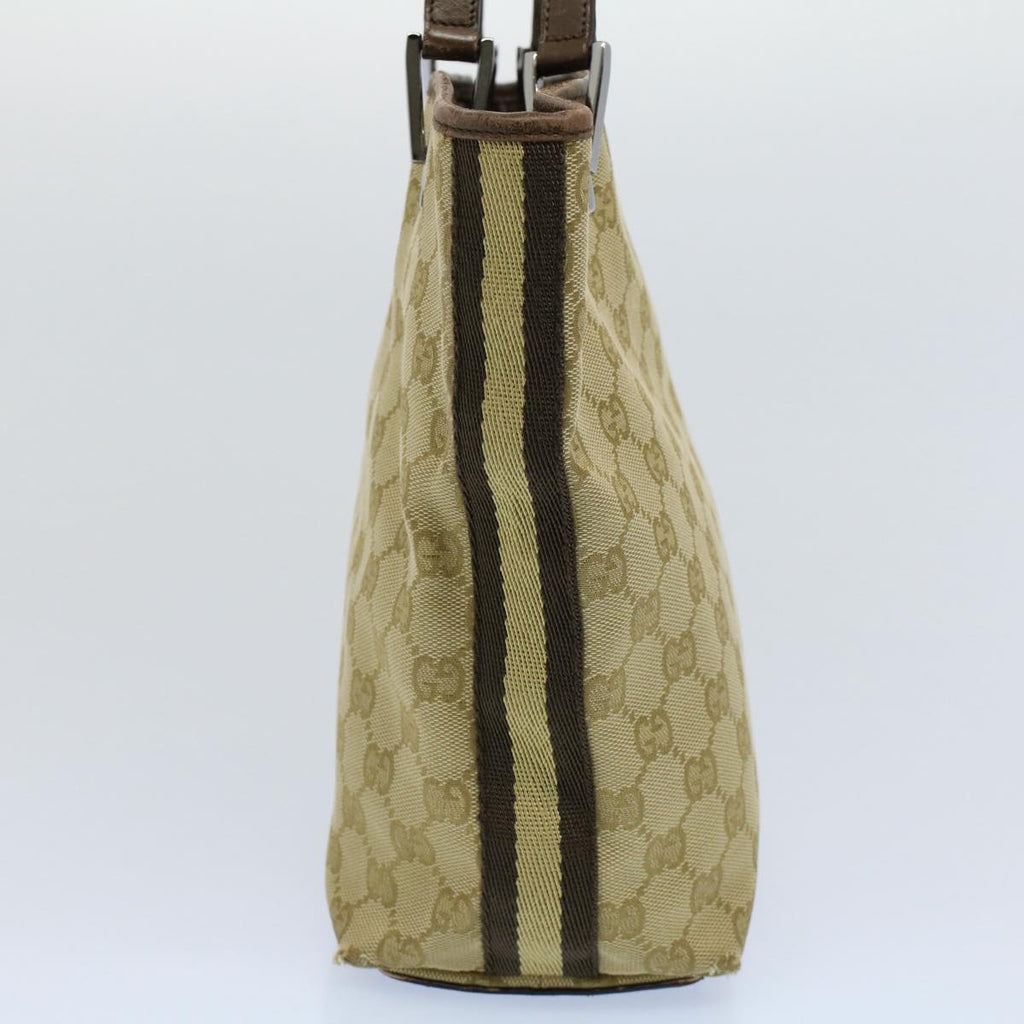 GUCCI GG Canvas Tote Bag Beige 141470 54323