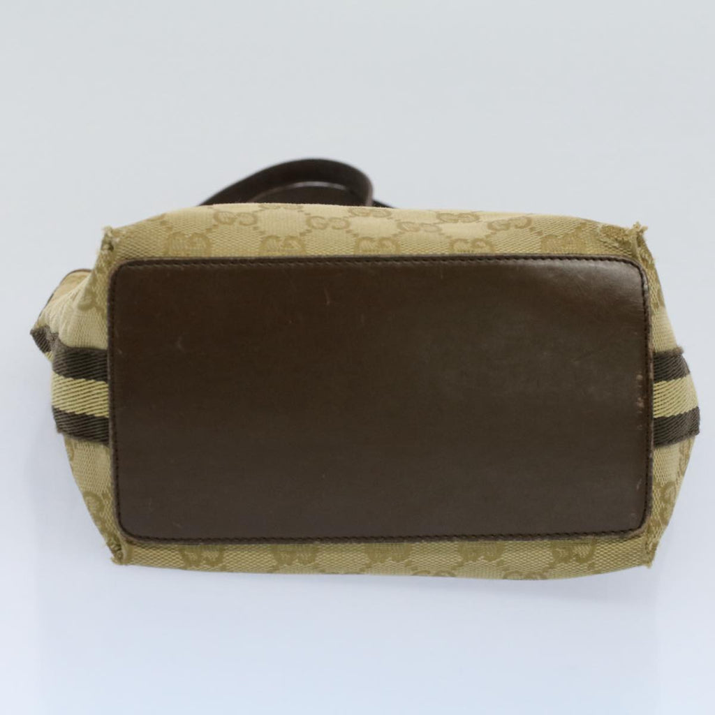 GUCCI GG Canvas Tote Bag Beige 141470 54323