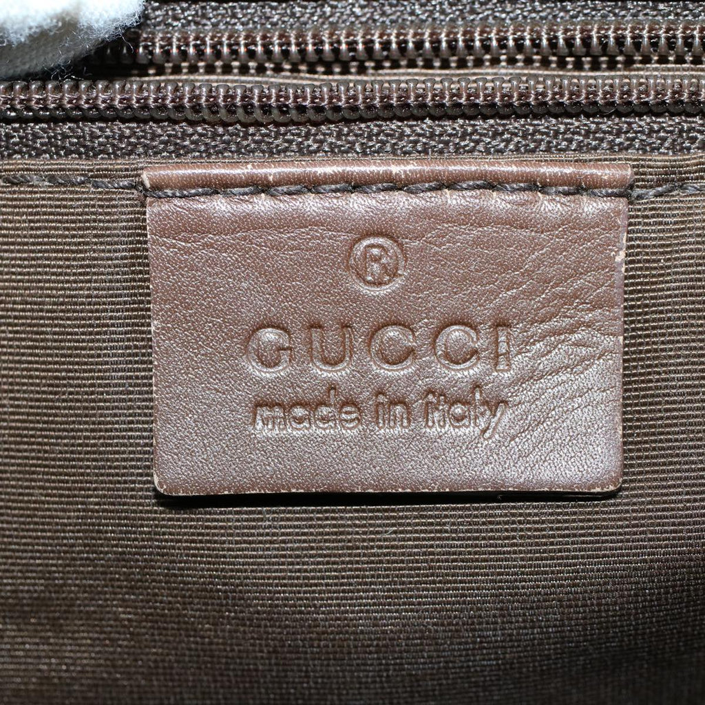 GUCCI GG Canvas Shoulder Bag Beige 130736 54324