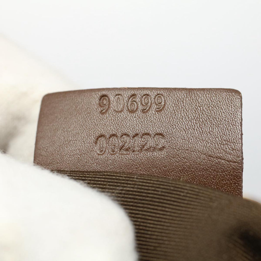 GUCCI GG Canvas Shoulder Bag Beige 130736 54324
