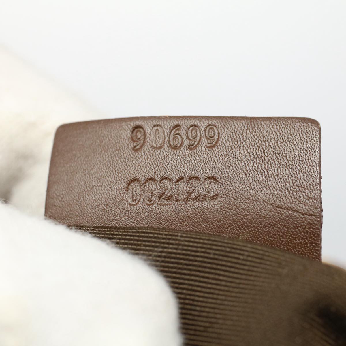 GUCCI GG Canvas Shoulder Bag Beige 130736 54324
