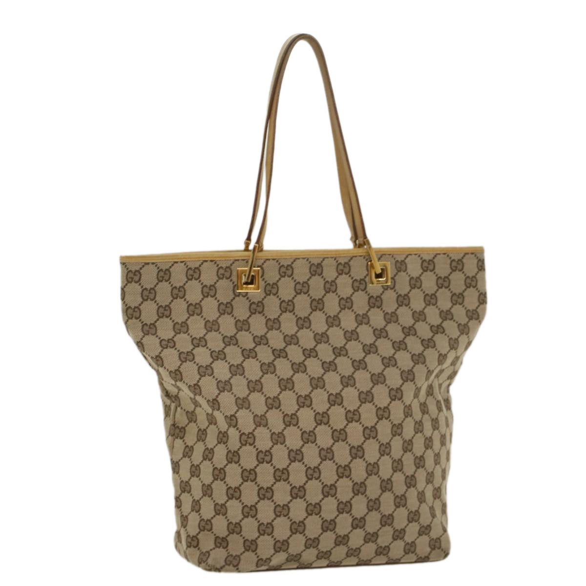 GUCCI GG Canvas Tote Bag Beige 002 1098 2404 54326
