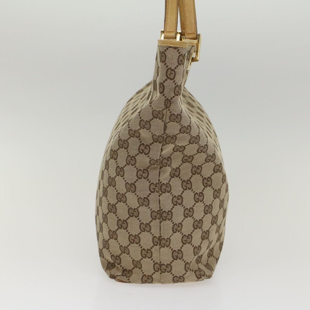 GUCCI GG Canvas Tote Bag Beige 002 1098 2404 54326