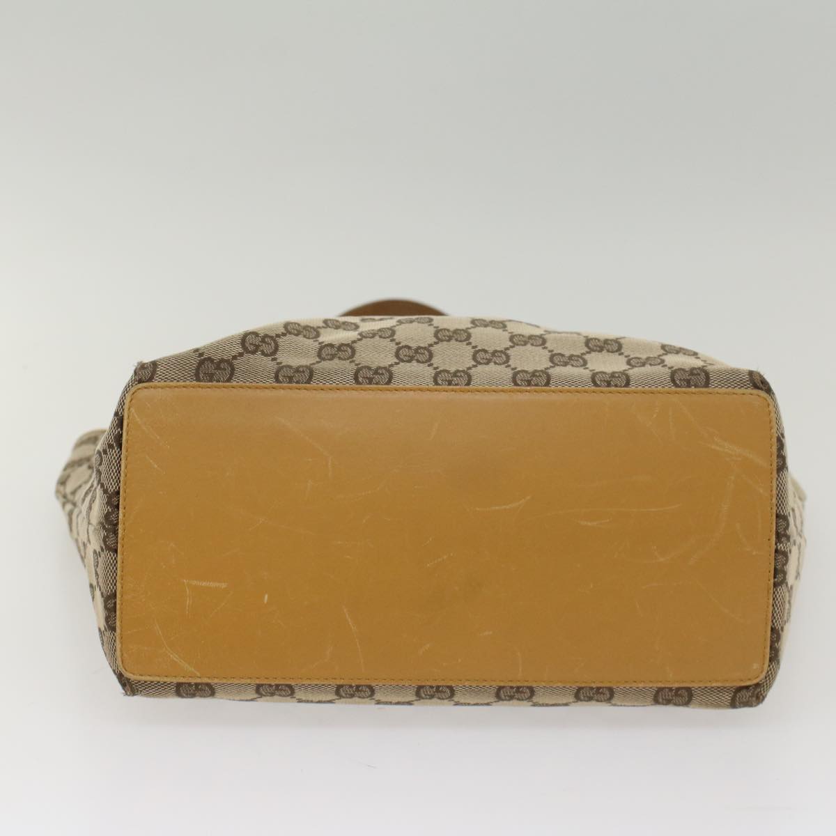 GUCCI GG Canvas Tote Bag Beige 002 1098 2404 54326