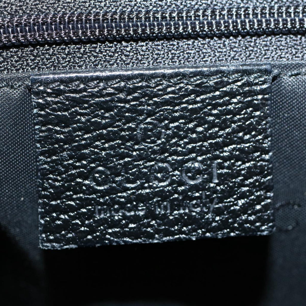GUCCI Jackie Shoulder Bag Nylon Leather Black 001 3355 2123 54333