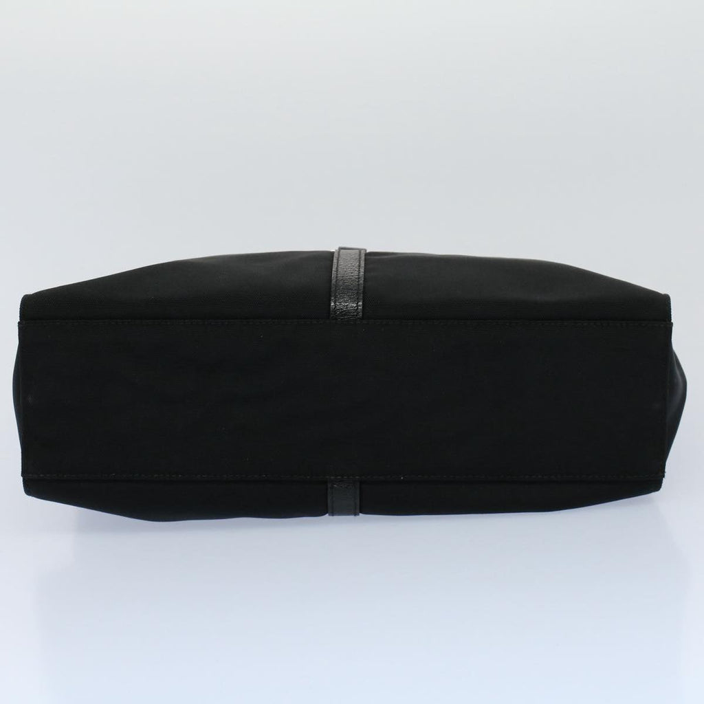 GUCCI Jackie Shoulder Bag Nylon Leather Black 001 3355 2123 54333