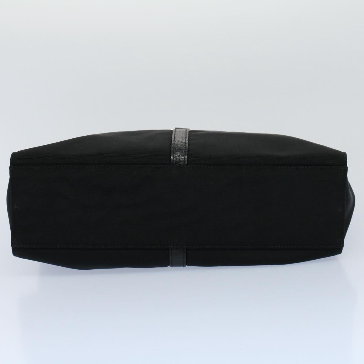 GUCCI Jackie Shoulder Bag Nylon Leather Black 001 3355 2123 54333