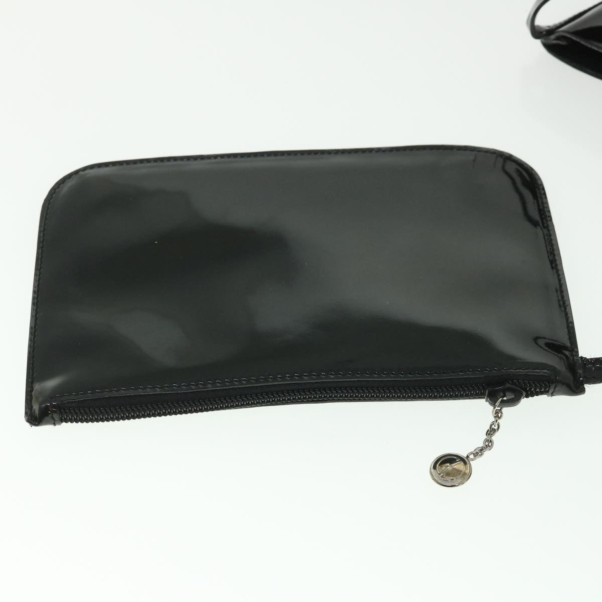 GUCCI Shoulder Bag Patent leather Black 54455