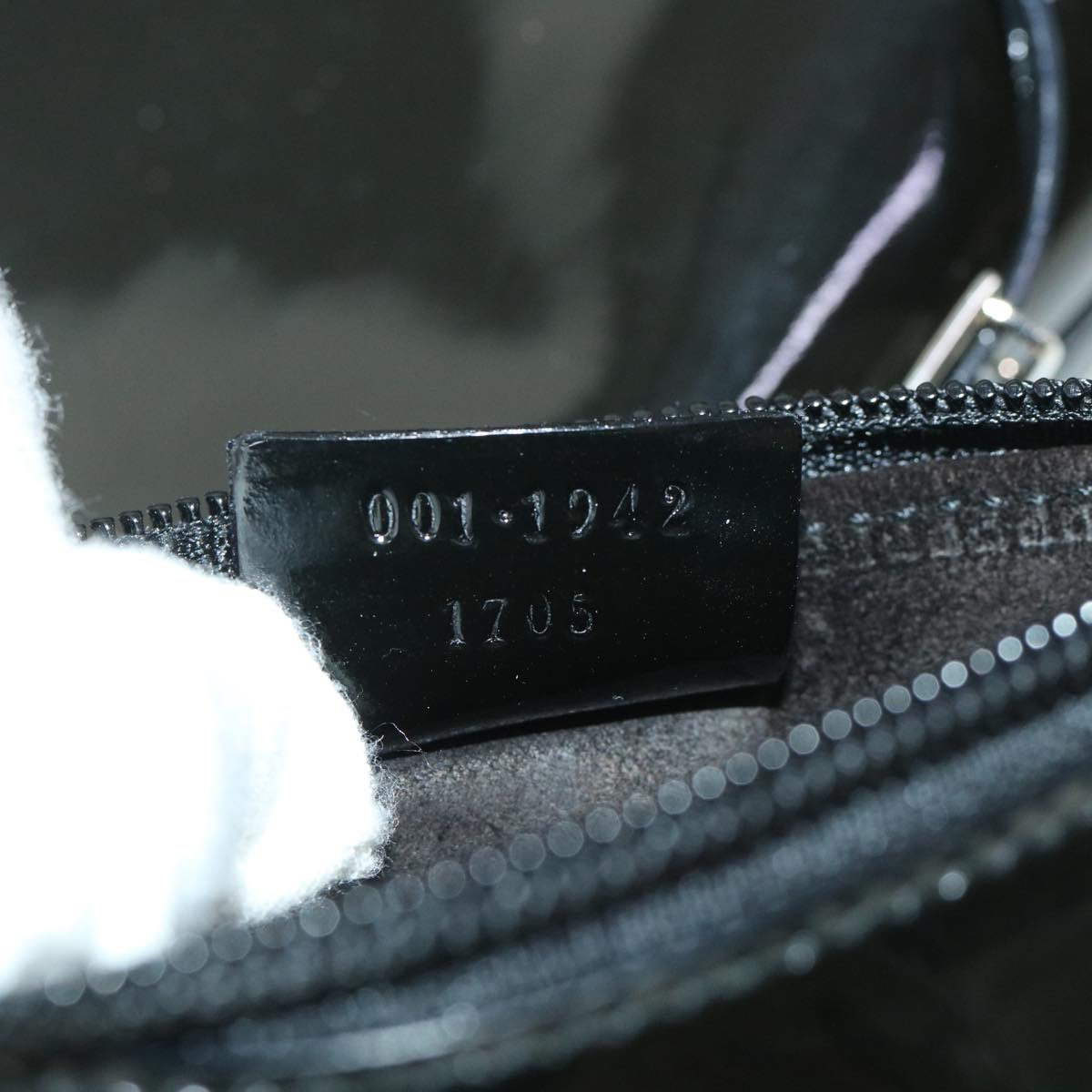GUCCI Shoulder Bag Patent leather Black 54455
