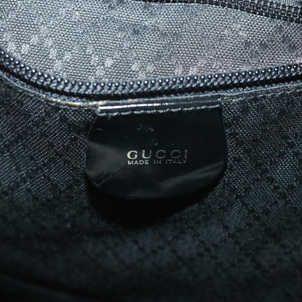 GUCCI Shoulder Bag Canvas Black 54547